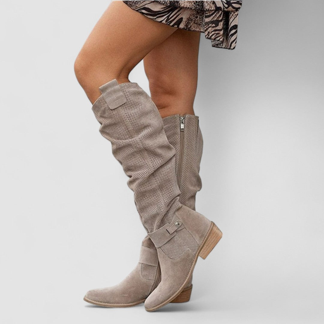 Hazel | Botas camperas de ante