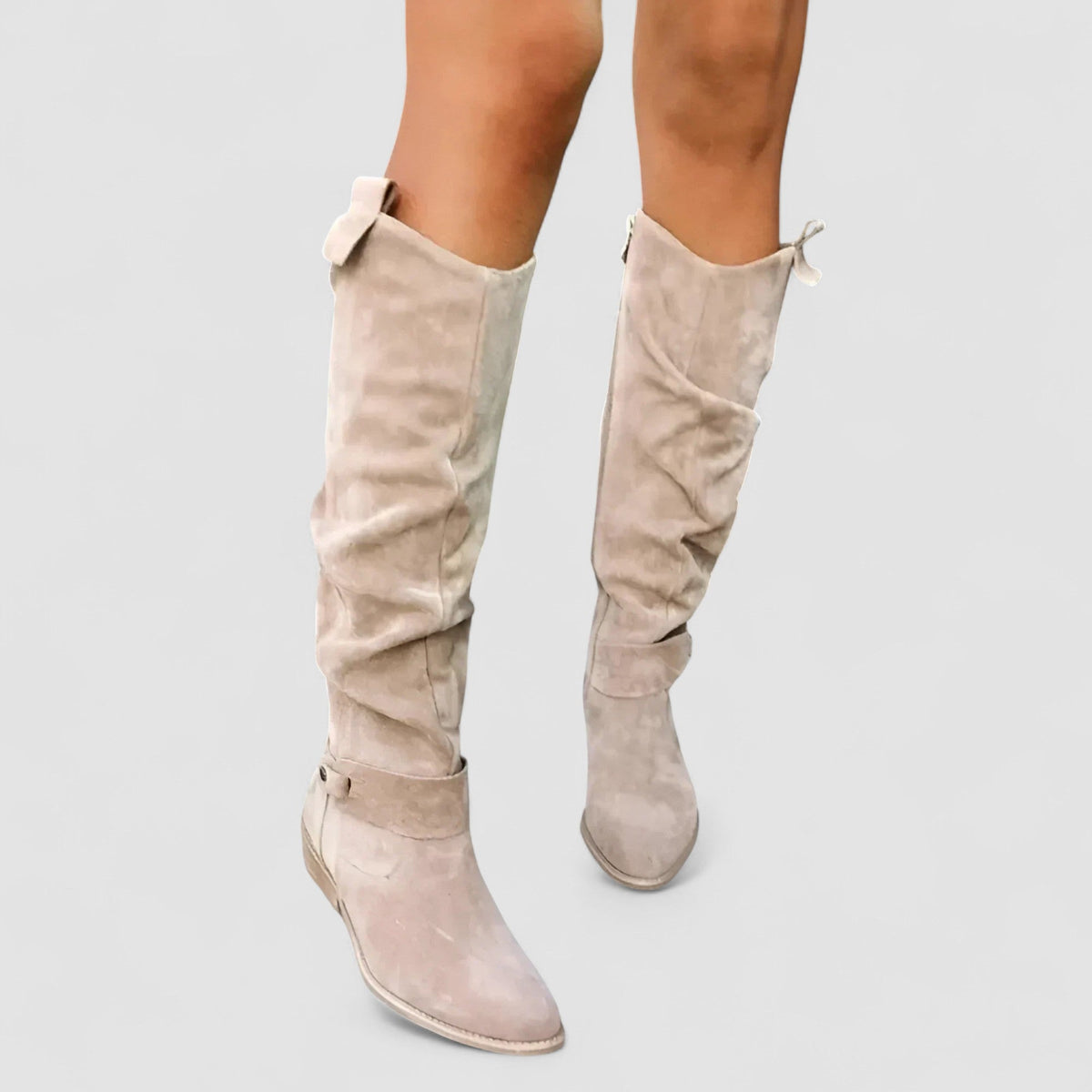 Nora | Botas camperas de ante y piel