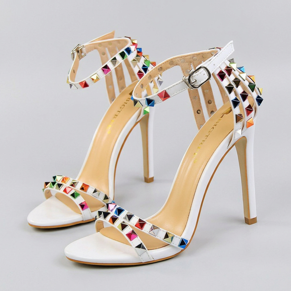 Serena | Zapatos de aguja con tachuelas