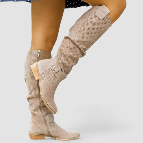 Hazel | Botas camperas de ante