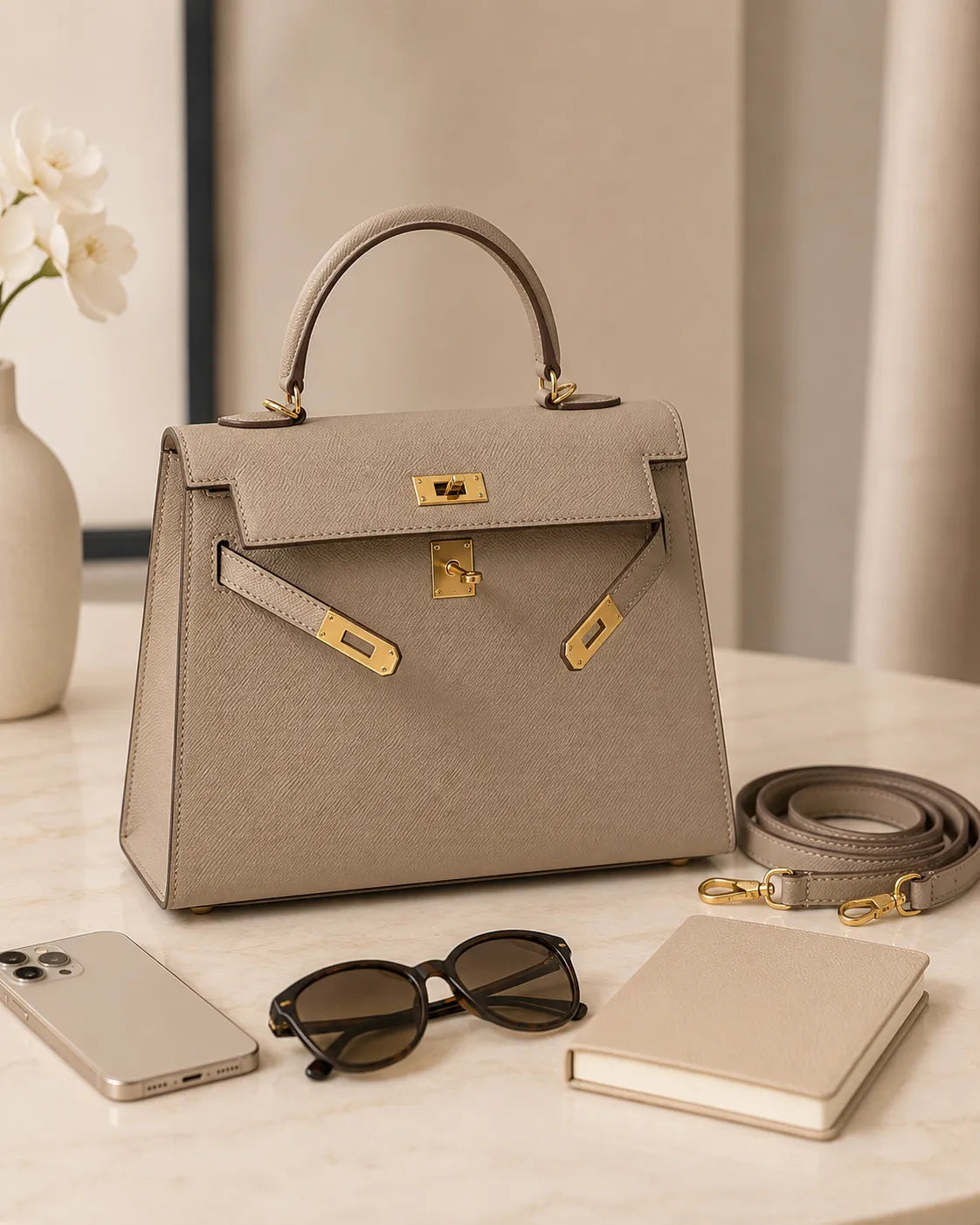 Bolso Celeste en color beige