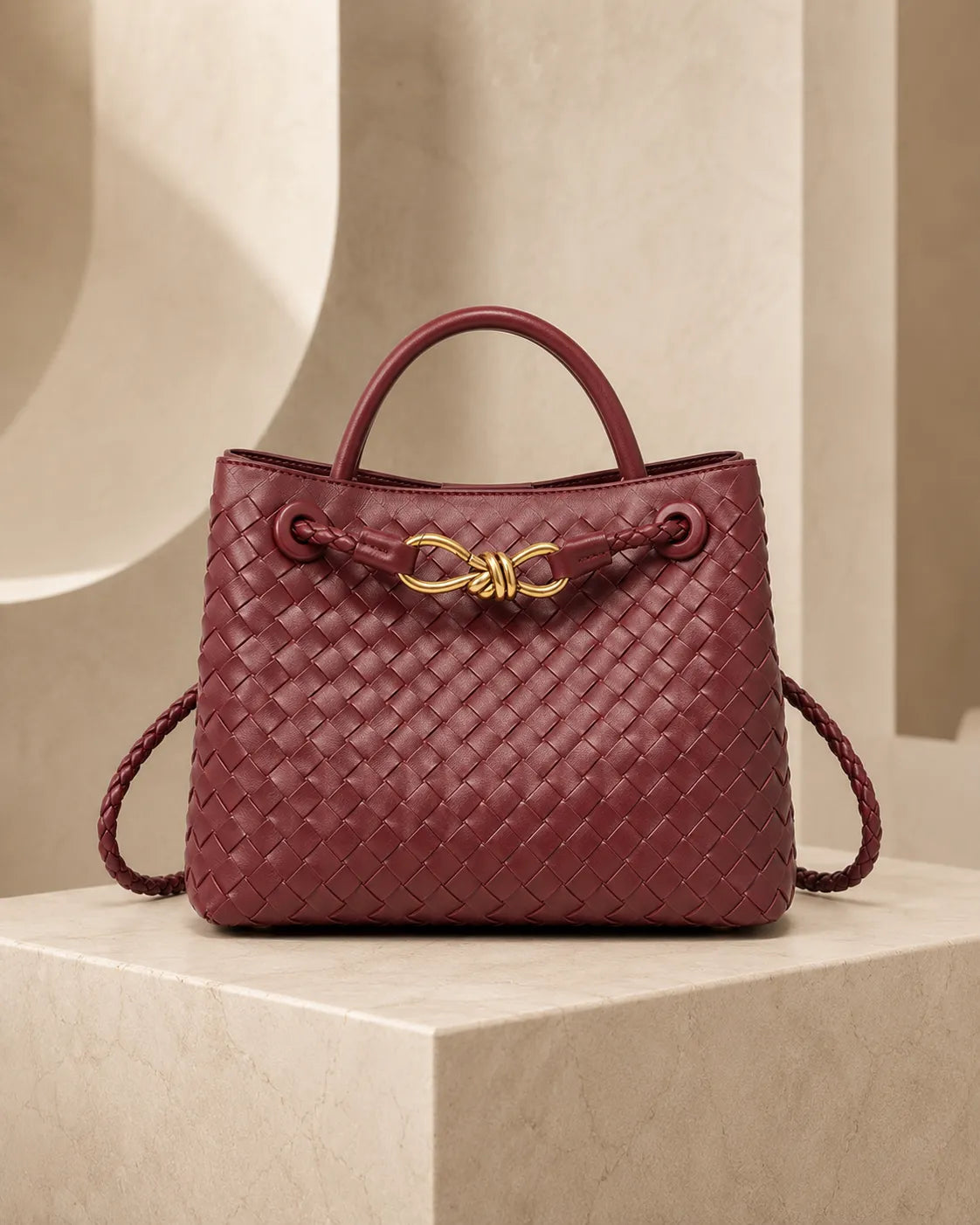 Bolso Valentina en color granate