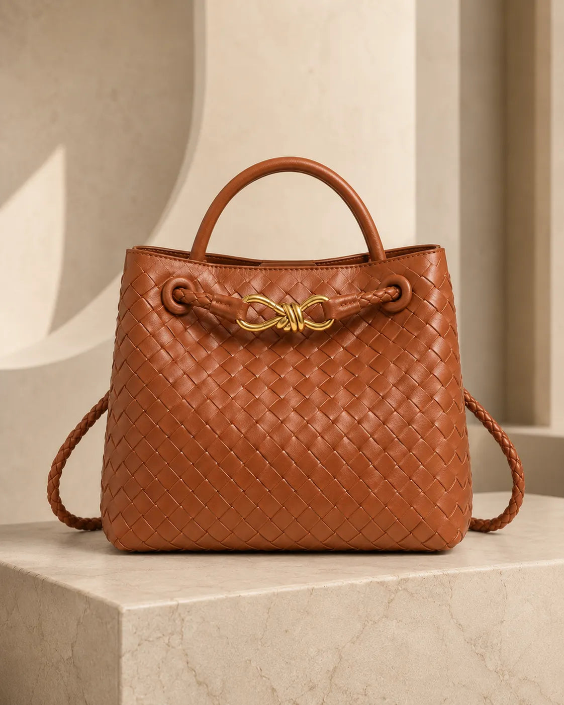 Valentina | Bolso trenzado de asas
