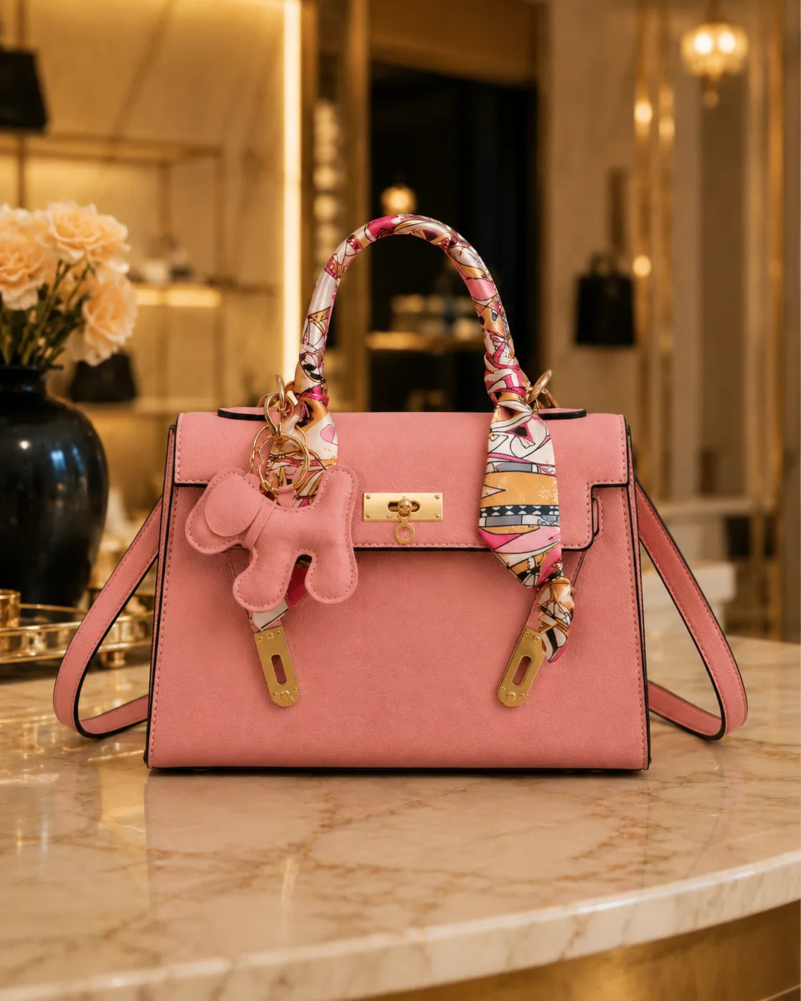 Bolso Camille en color rosa