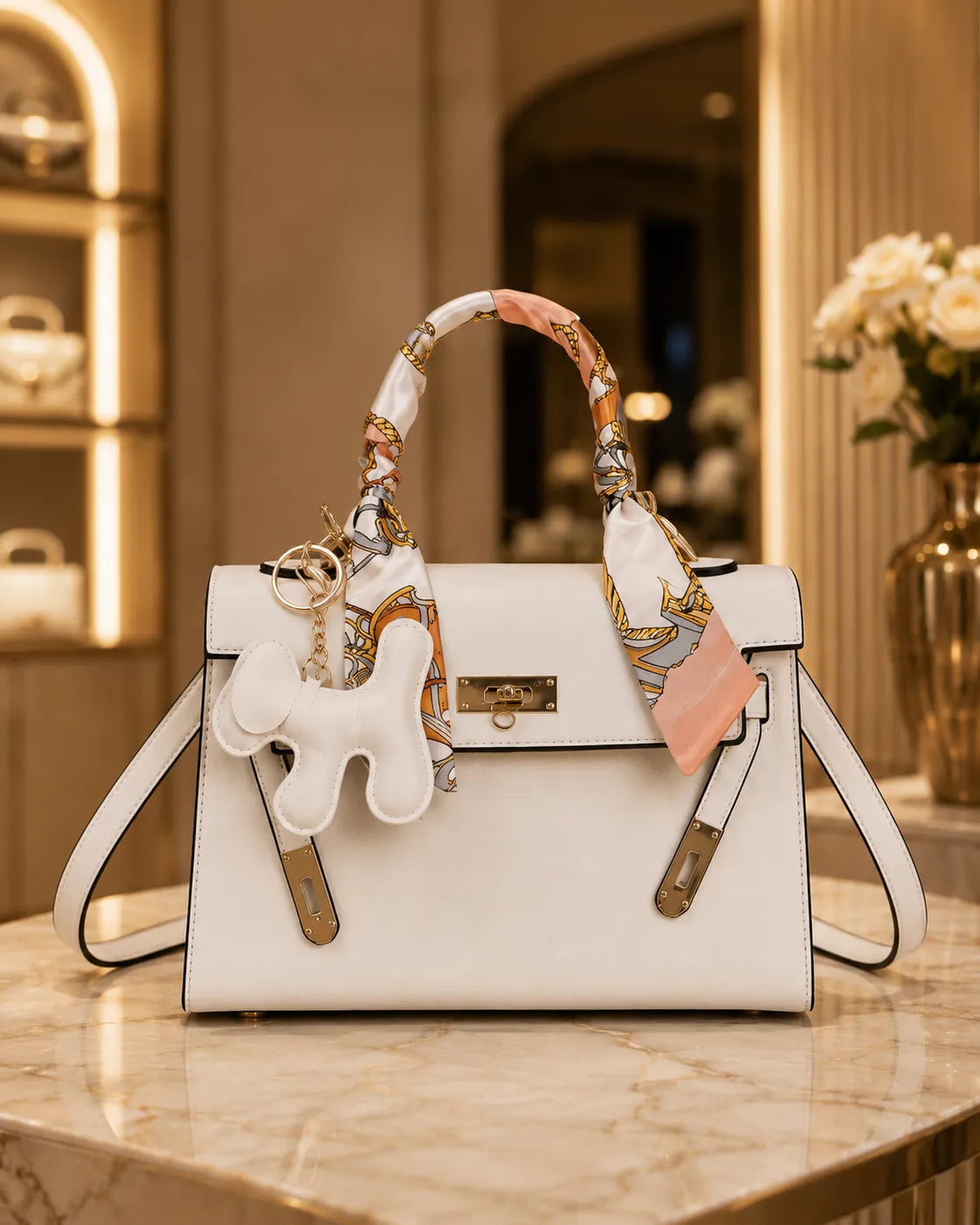 Bolso Camille en color blanco