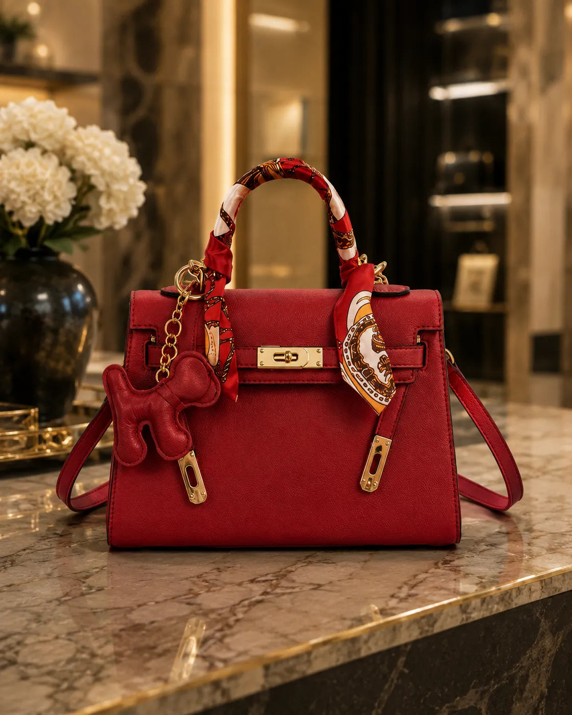 Bolso Camille en color rojo