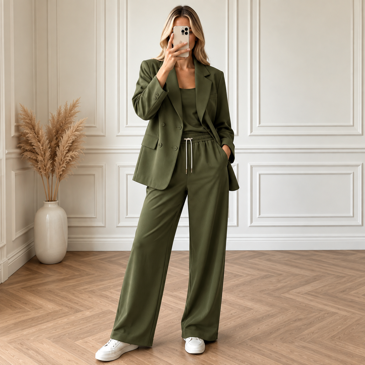 Traje Estocolmo de chaqueta cruzada y pantalón