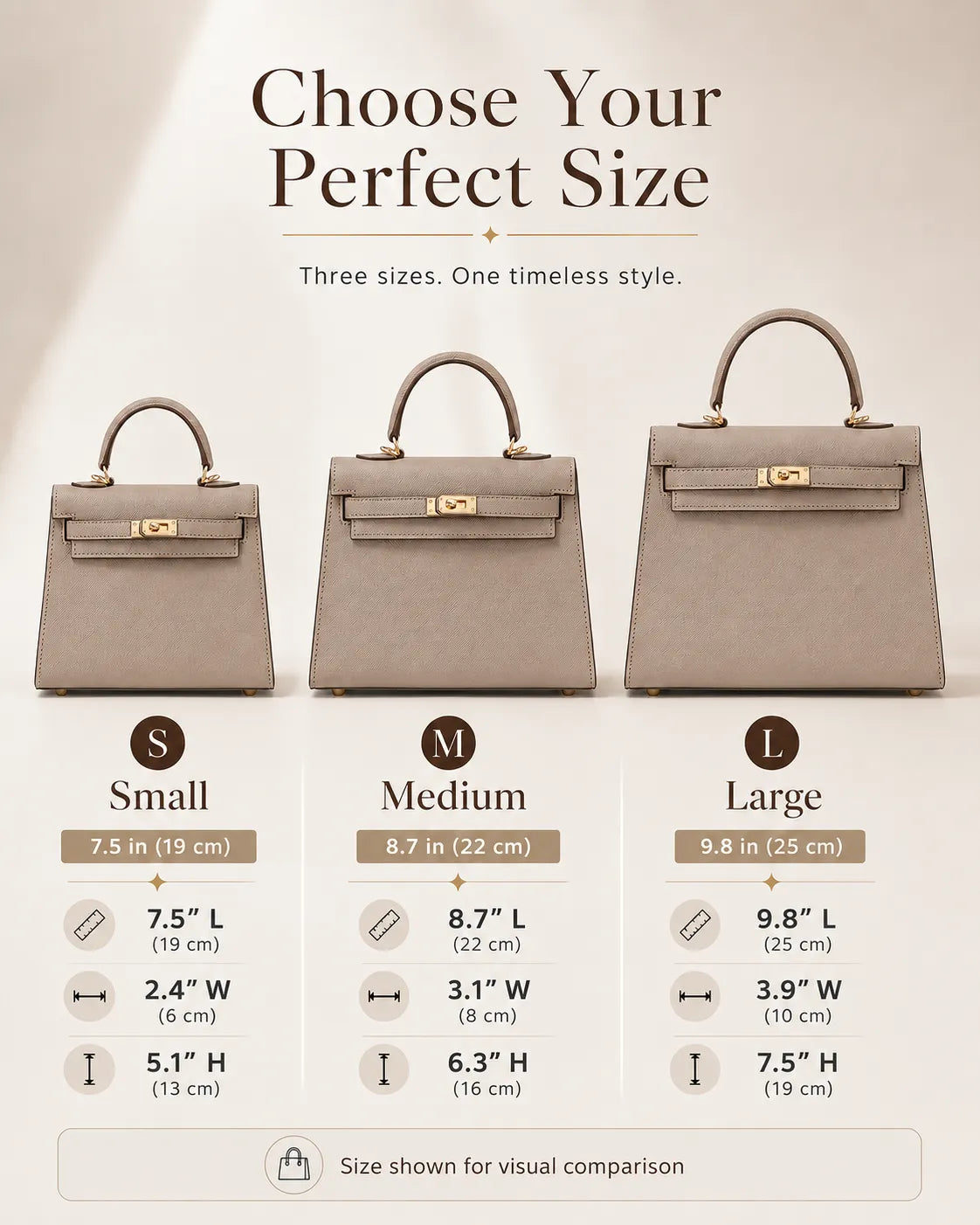 Celeste | Bolso de mano estructurado