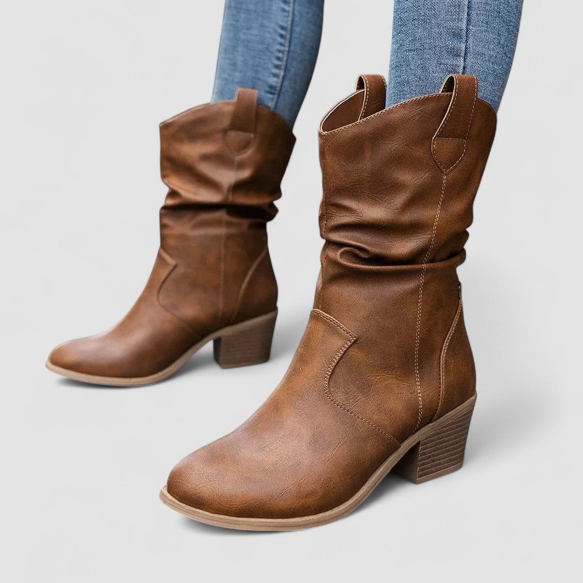Vivian | Botas de piel de confort