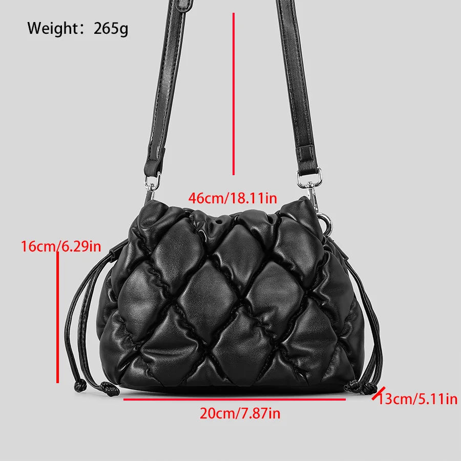 Bianca | Mini bolso bandolera acolchado