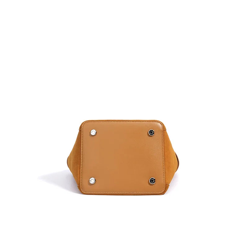 Melania | Mini bolso tote de ante