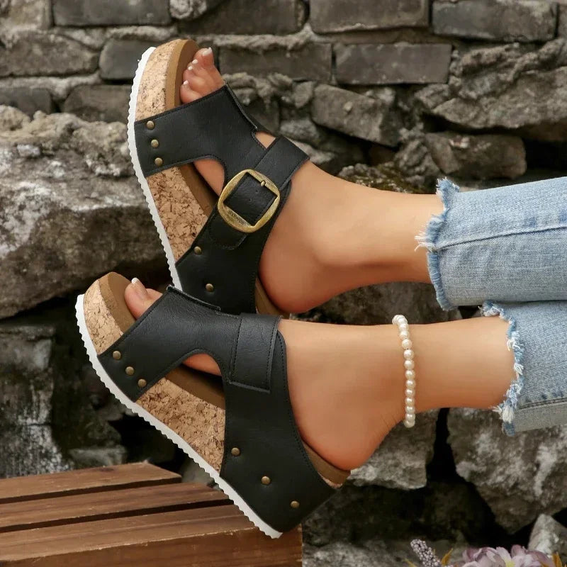 Bella | Sandalias de plataforma