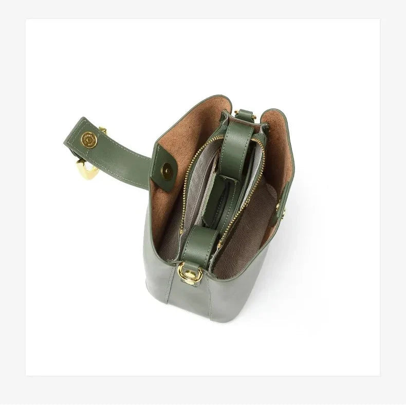 Bella | Bolso cubo de piel