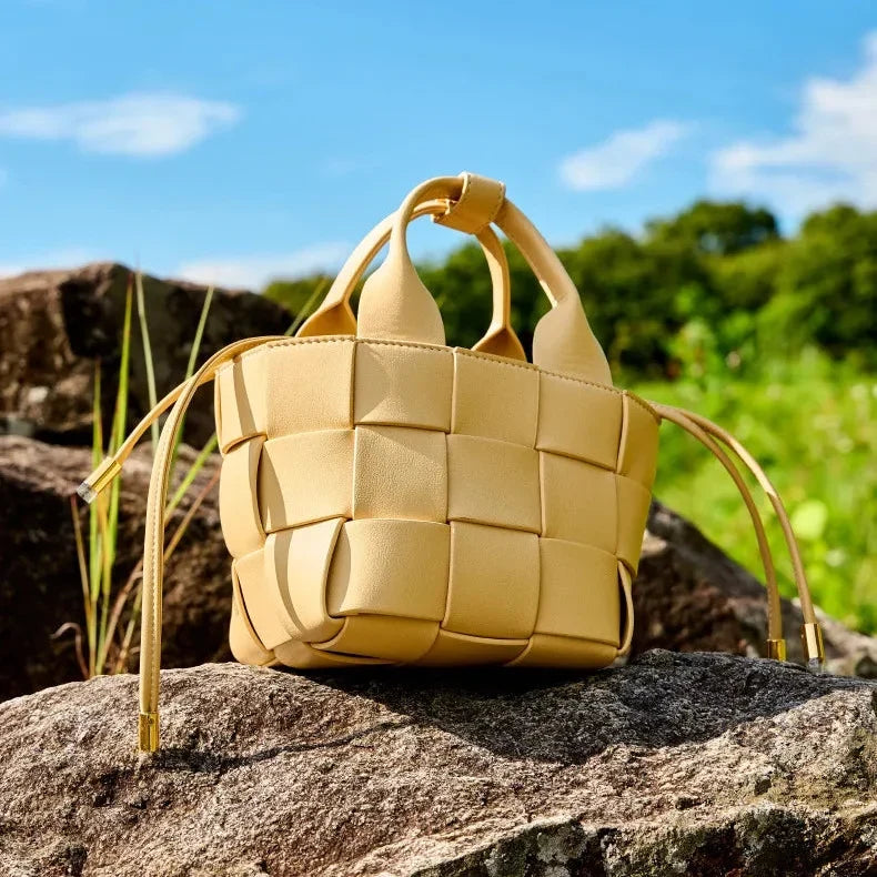Wynn | Mini bolso cesta trenzado