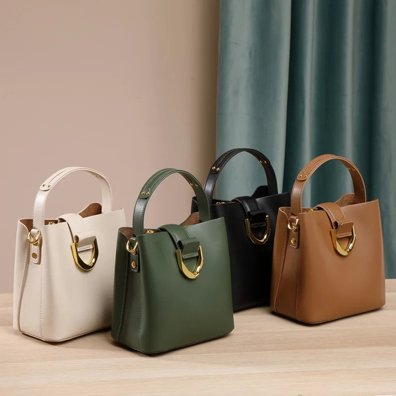 Bella | Bolso cubo de piel