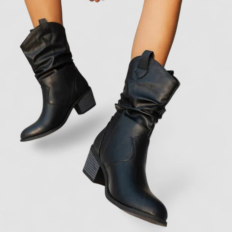 Vivian | Botas de piel de confort