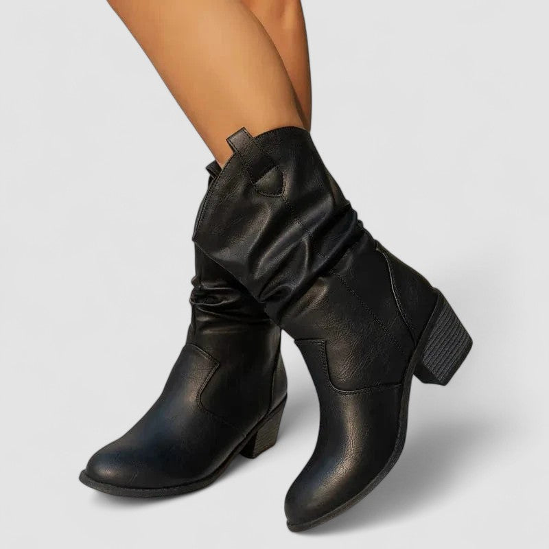 Vivian | Botas de piel de confort