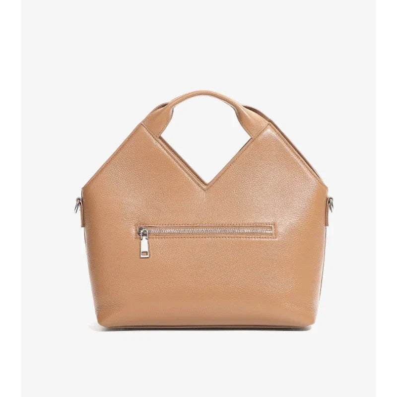 Contour | Bolso de piel con asa en V
