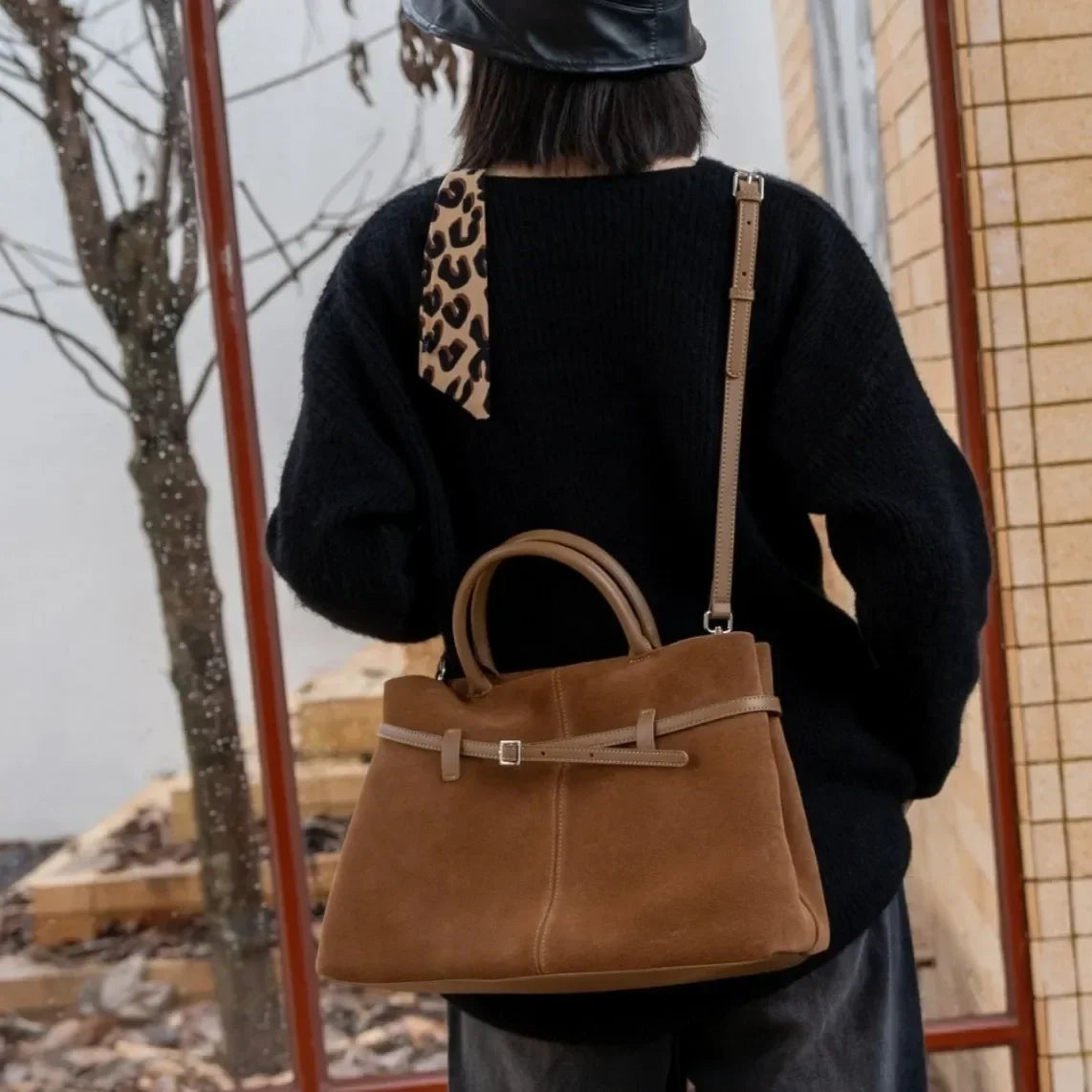 Sutton | Bolso tote de ante