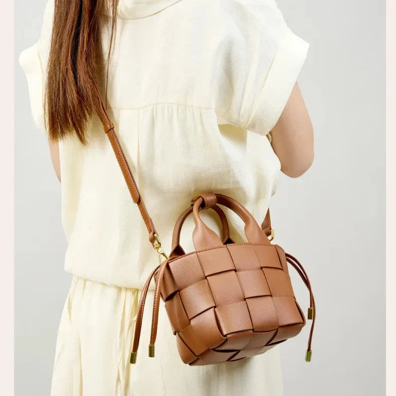 Wynn | Mini bolso cesta trenzado