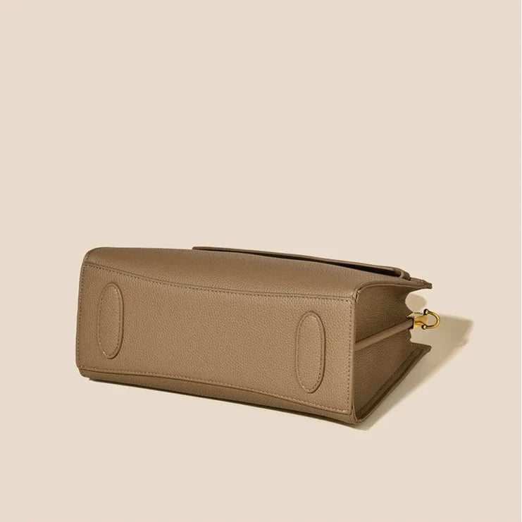 Camille | Bolso de mano de piel granulada