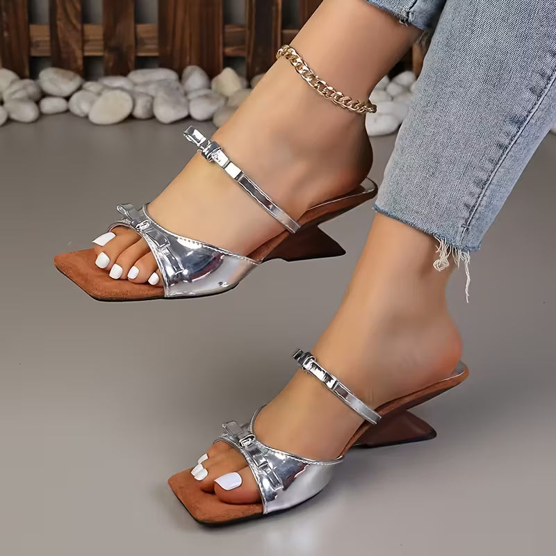 Valentina | Zapatos destalonados con lazo