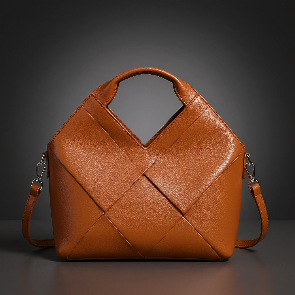 Contour | Bolso de piel con asa en V
