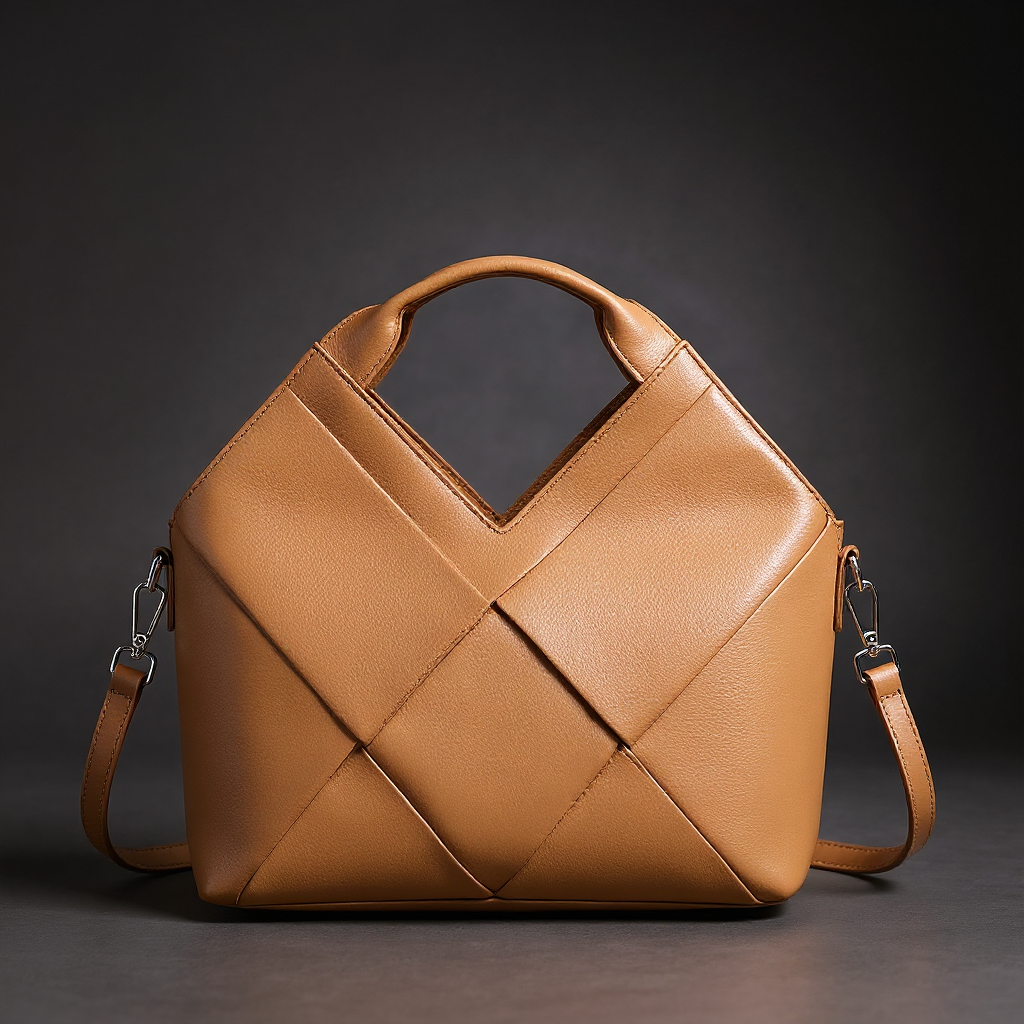 Contour | Bolso de piel con asa en V