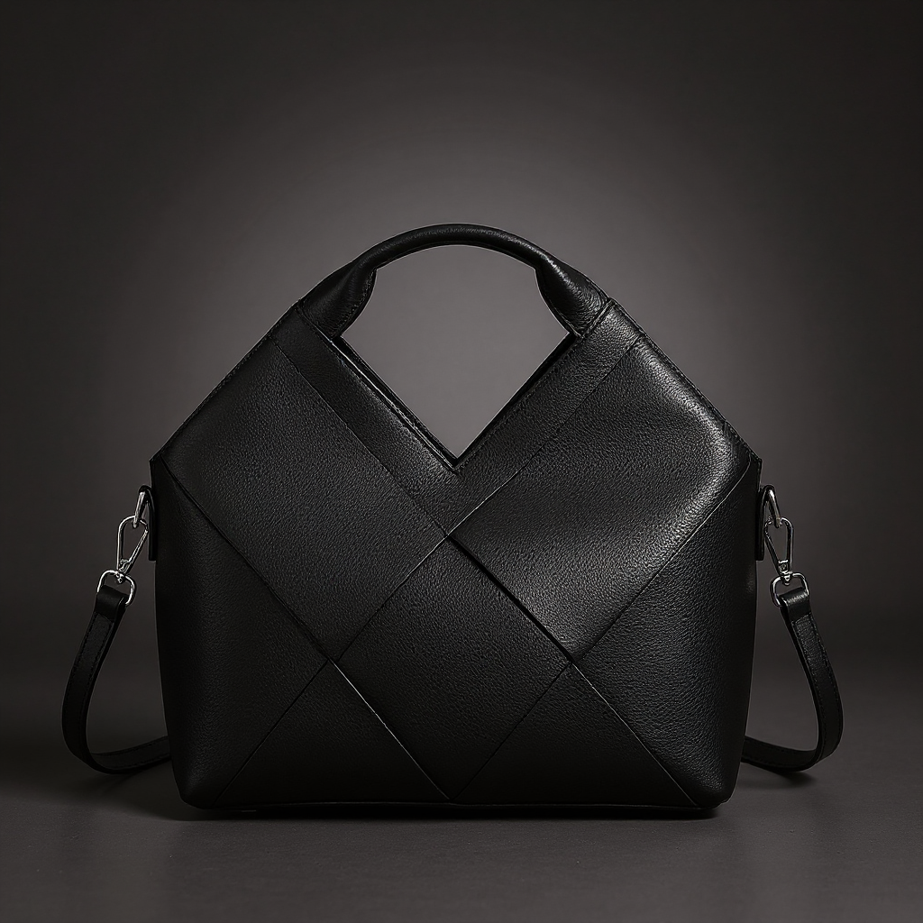 Contour | Bolso de piel con asa en V