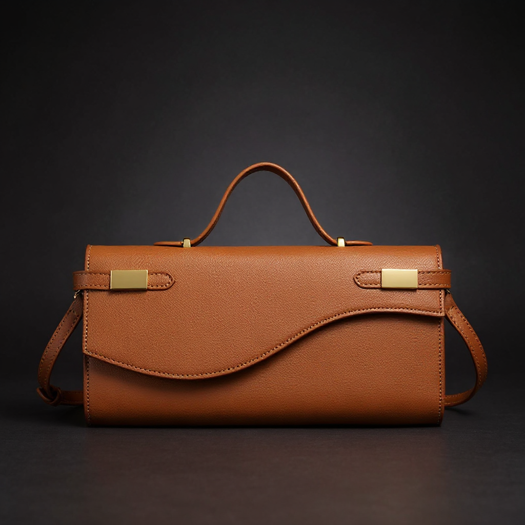 Solène | Bolso de mano alargado con solapa