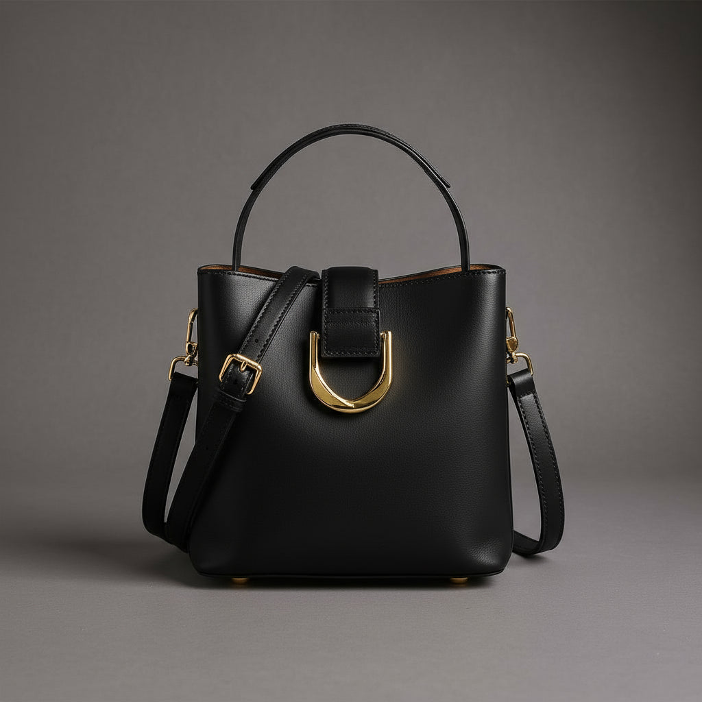 Bella | Bolso cubo de piel