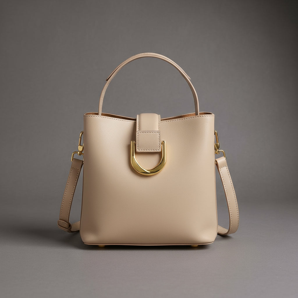 Bella | Bolso cubo de piel