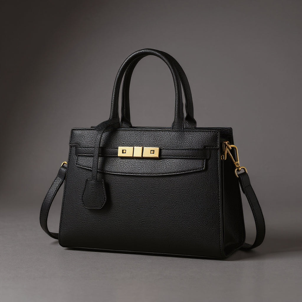 Camille | Bolso de mano de piel granulada