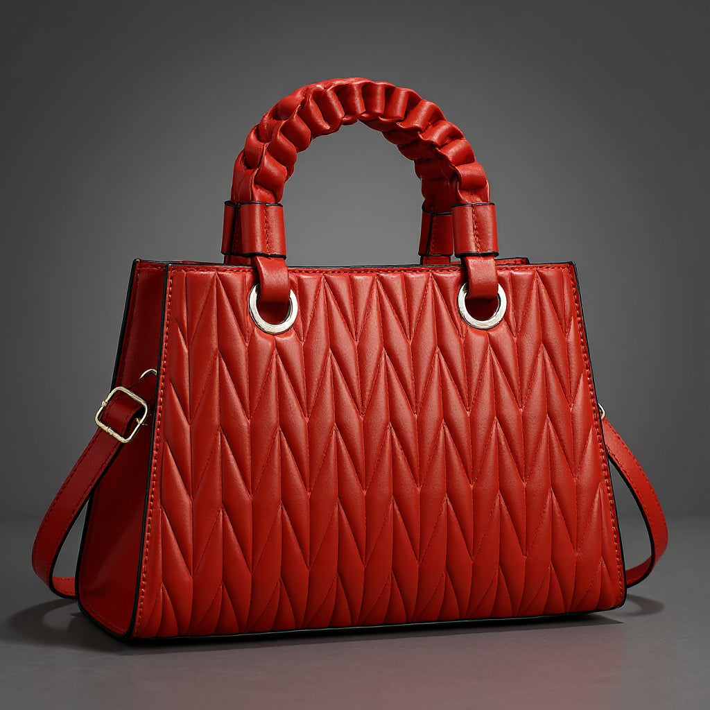Madeleine | Bolso acolchado con asas trenzadas