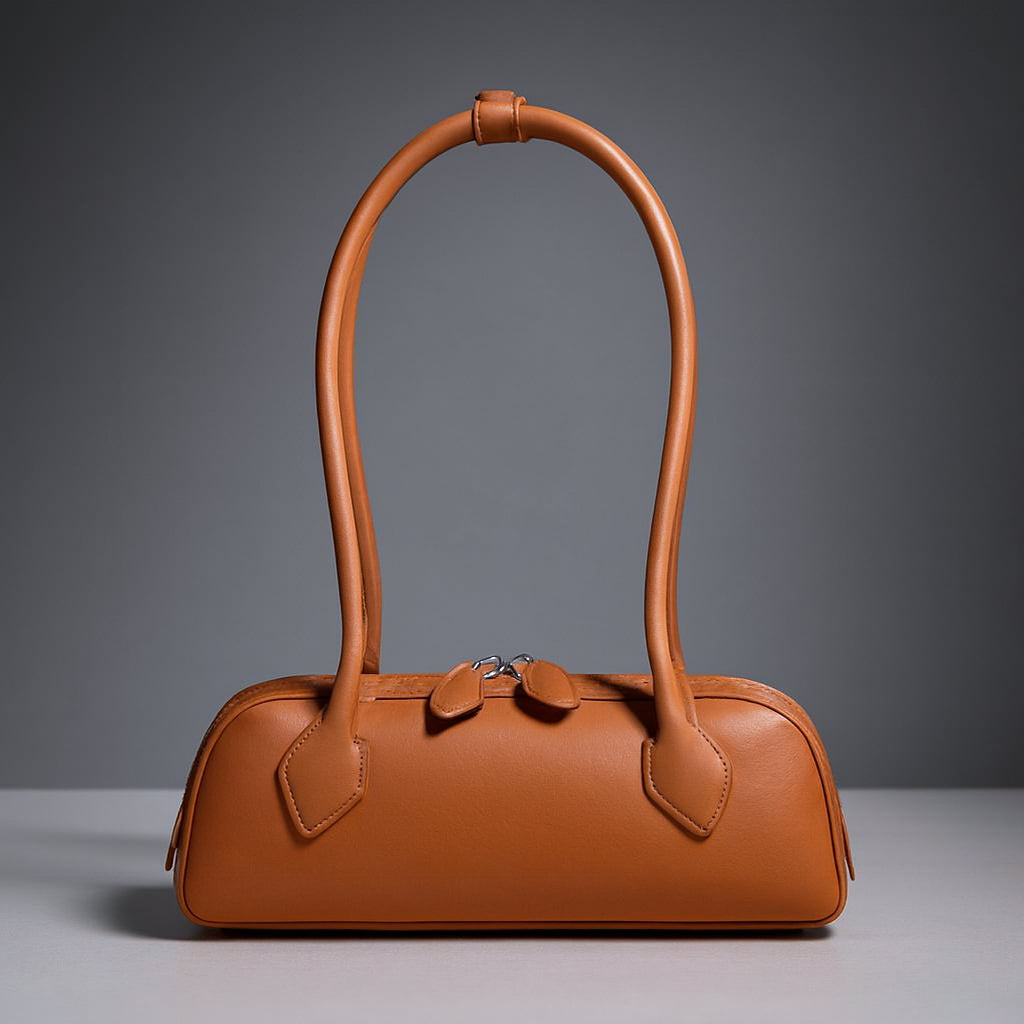 Bianca | Bolso baguette de piel