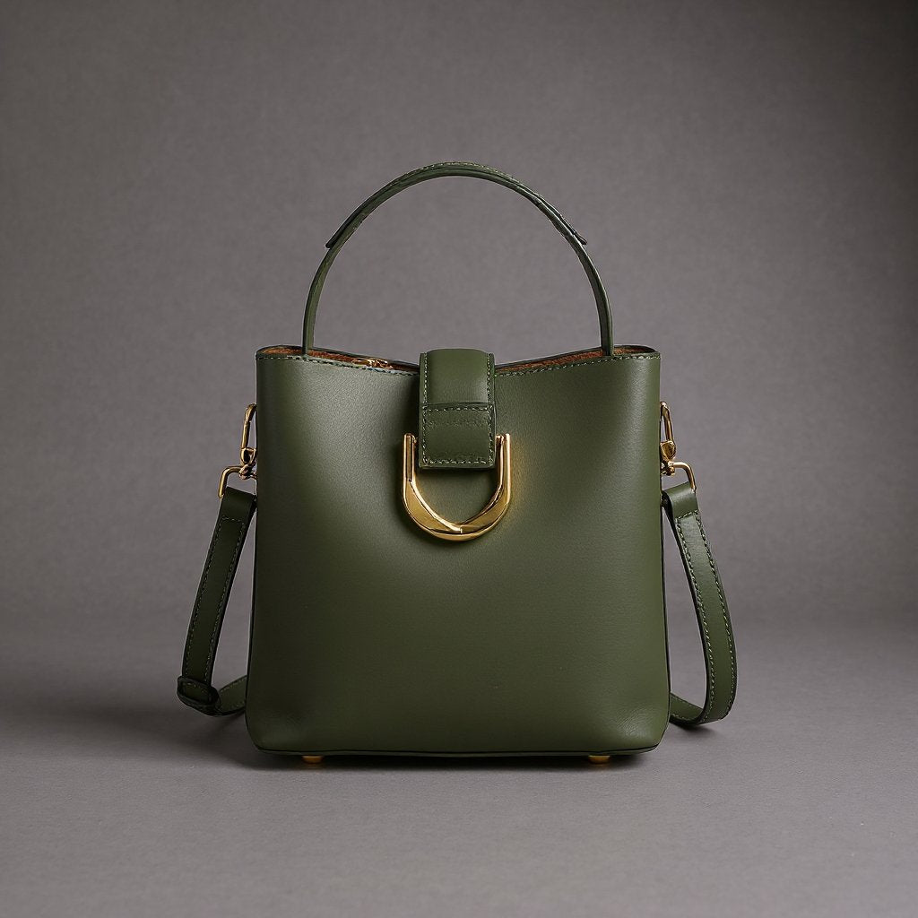 Bella | Bolso cubo de piel