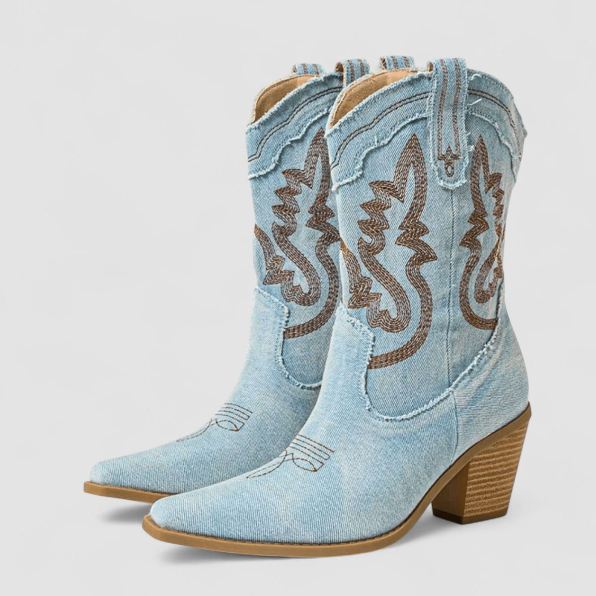 Selena | Botines vaqueros de confort