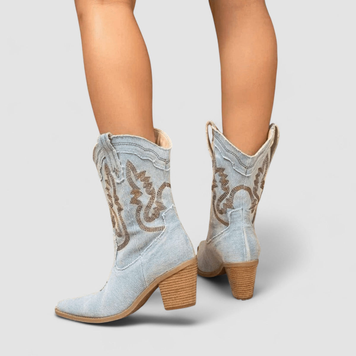 Selena | Botines vaqueros de confort