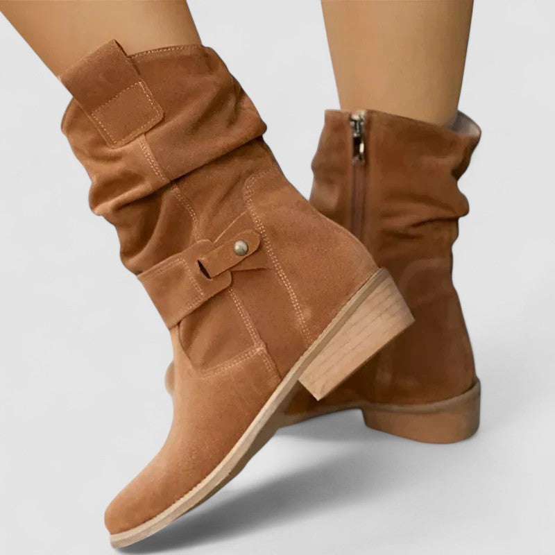 Nadine | Botines de ante de confort