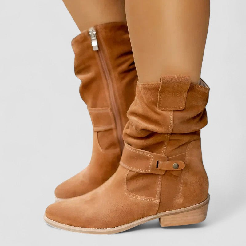 Nadine | Botines de ante de confort