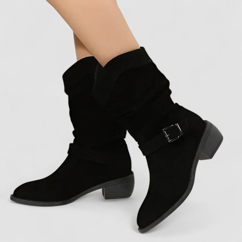 Nadine | Botines de ante de confort