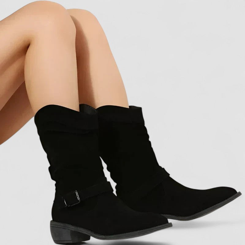 Nadine | Botines de ante de confort