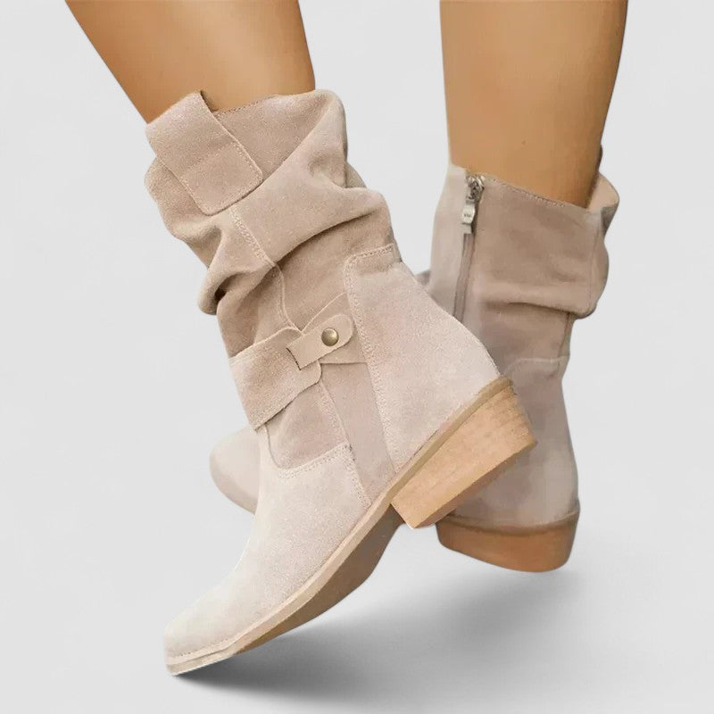 Nadine | Botines de ante de confort